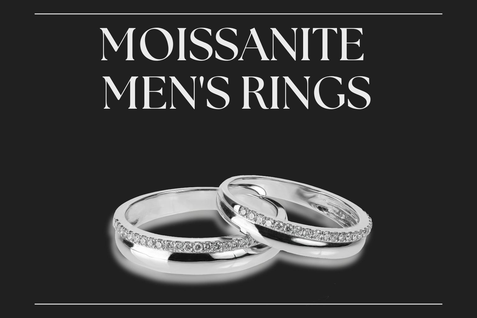 Why Moissanite Makes Sense for Men’s Wedding Rings